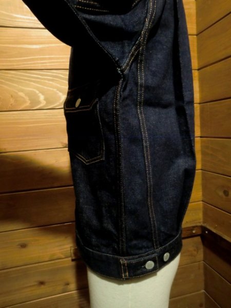 画像6: 児島ジーンズ/15oz セルビッチデニムジャケット　2ndModel (6)